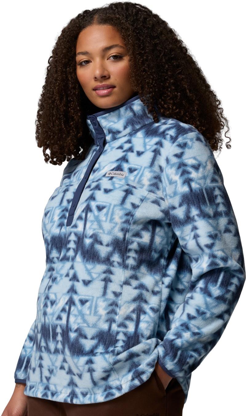 Benton Springs Printed Half-Snap, Extended - Womens - rainy day / sketchup 1