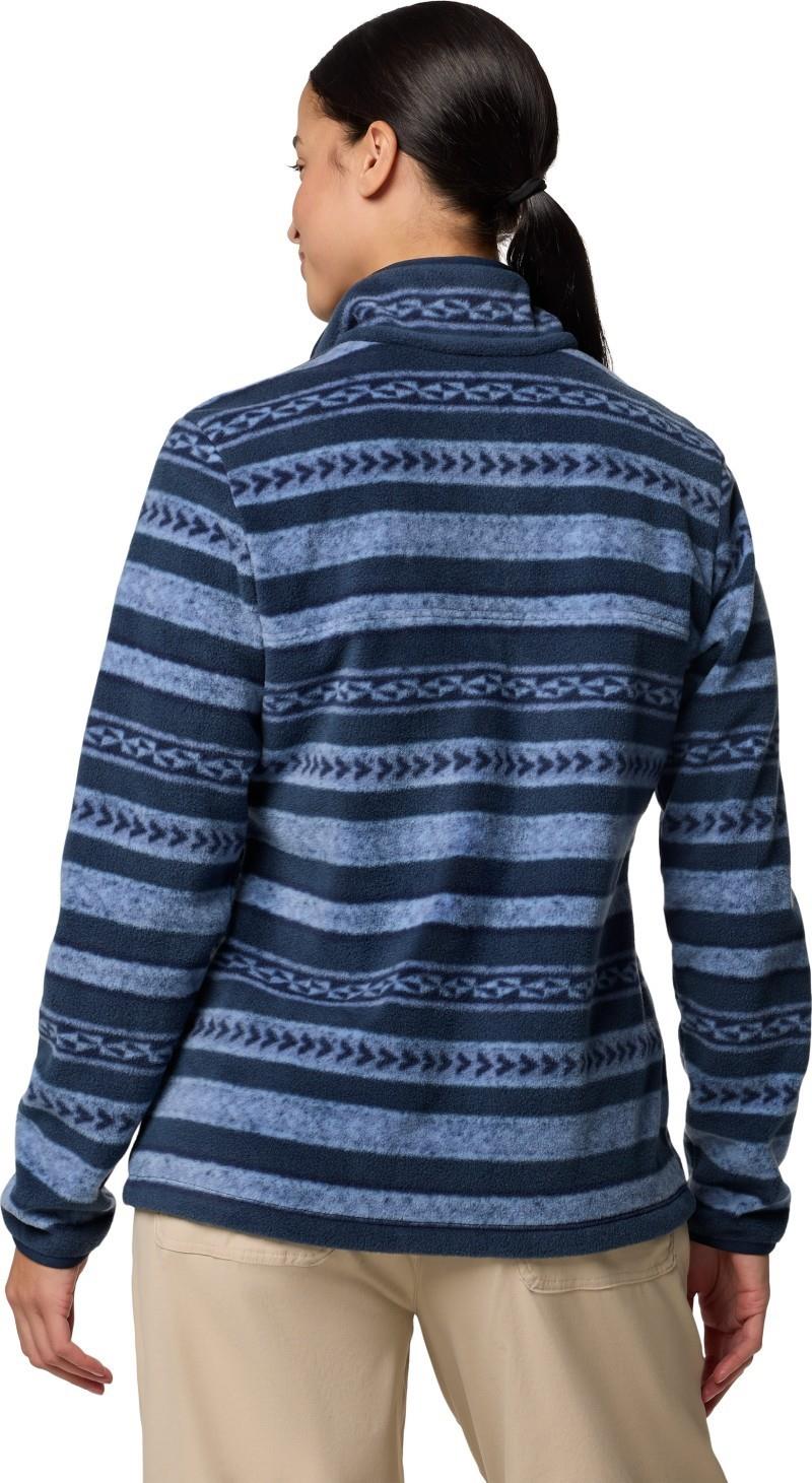 Benton Springs Printed Half-Snap - Womens - collegiate navy beached 1