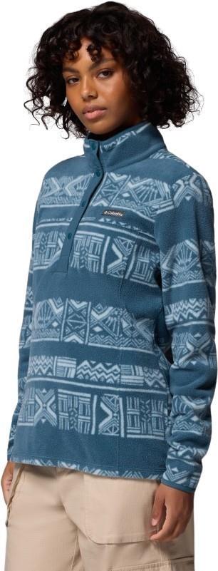 Benton Springs Printed Half-Snap - Womens - everblue deschutes days 1