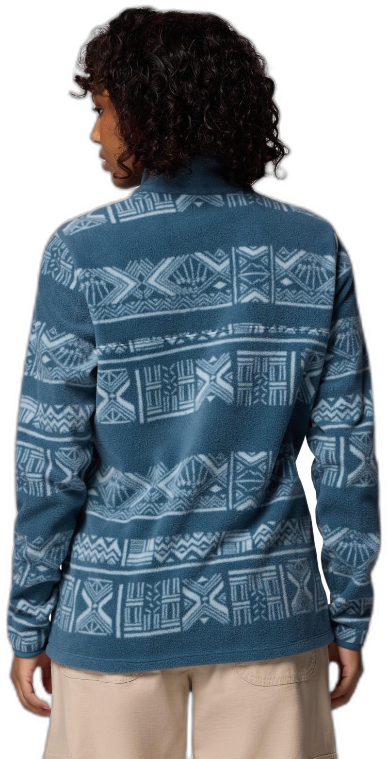 Benton Springs Printed Half-Snap - Womens - everblue deschutes days 1