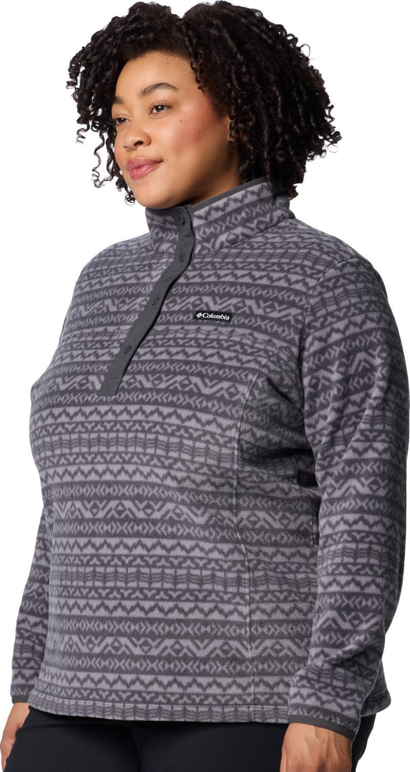 Benton Springs Printed Half Snap, Extended - Womens - Shark Madras Tonal 2