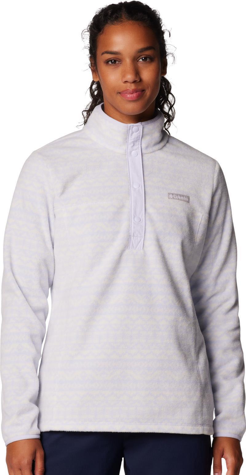 Benton Springs Printed Half Snap, Extended - Womens - Snowdrift Madras Tonal 1