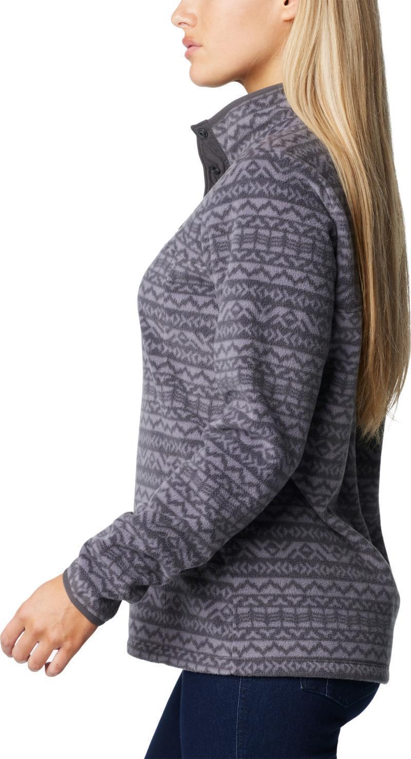 Benton Springs Printed Half Snap - Womens - Shark Madras Tonal 4