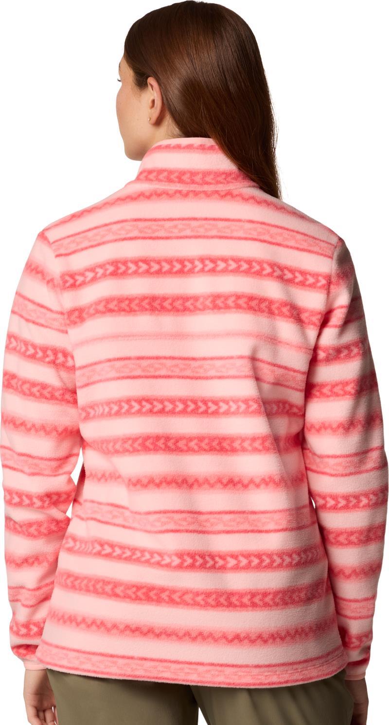 Benton Springs Printed Half Snap - Womens - pink sand beached 1