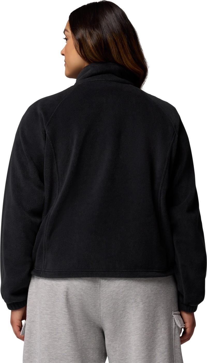 Benton Springs Relaxed Full-Zip, Extended - Womens - black 1