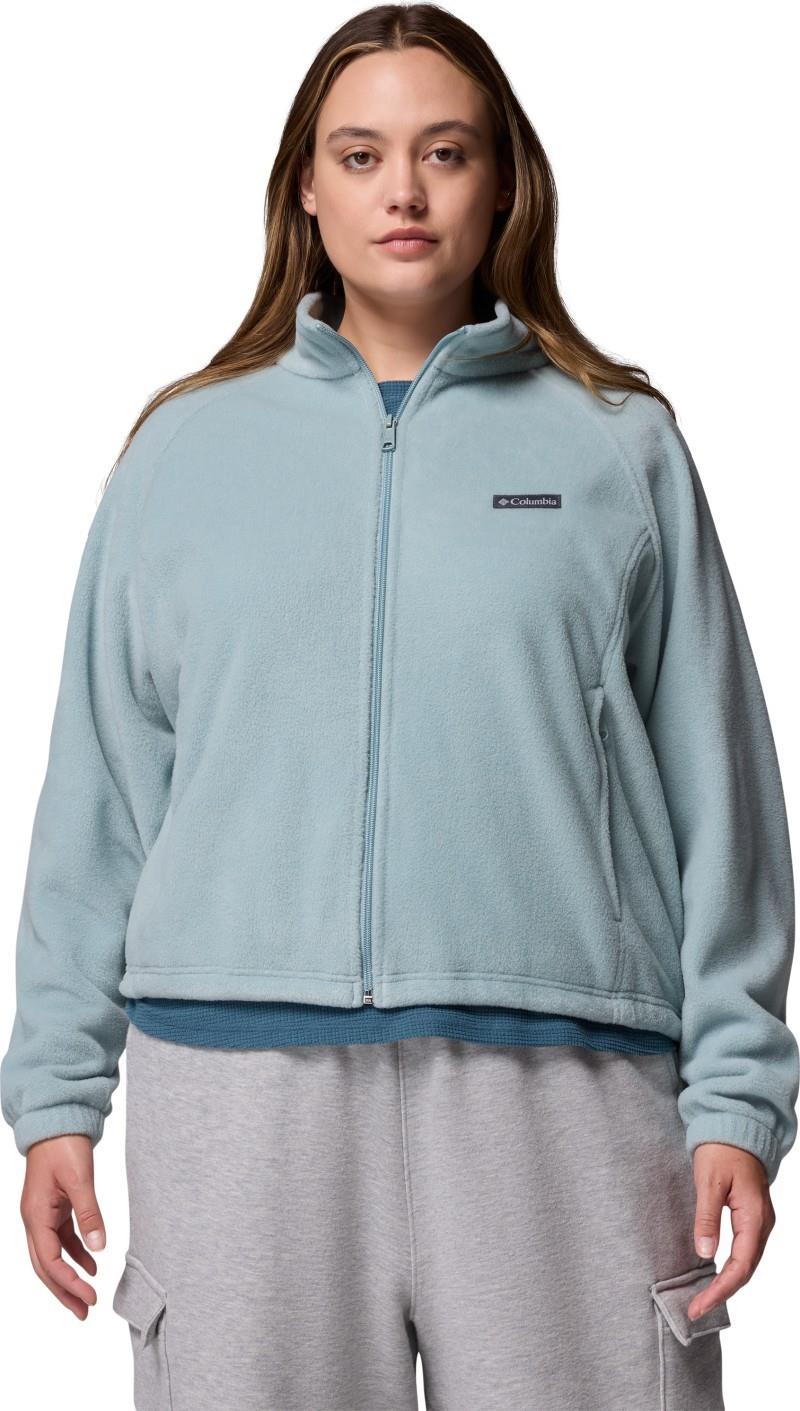 Benton Springs Relaxed Full-Zip, Extended - Womens - crushed blue 1