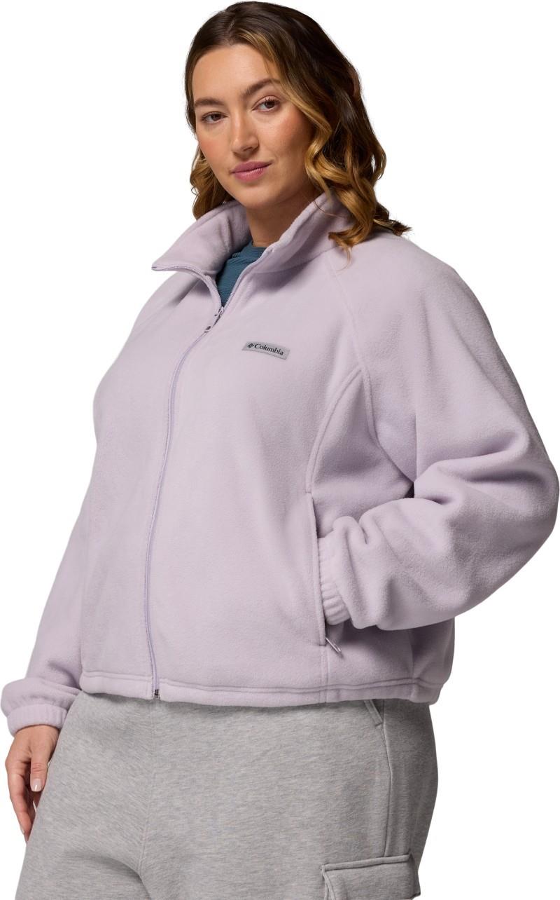 Benton Springs Relaxed Full-Zip, Extended - Womens - lavender pearl 1