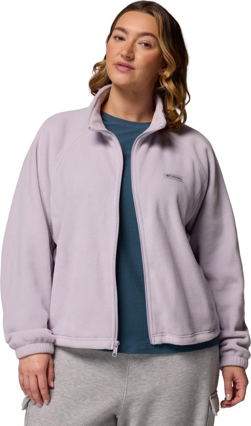 Benton Springs Relaxed Full-Zip, Extended - Womens - lavender pearl 1