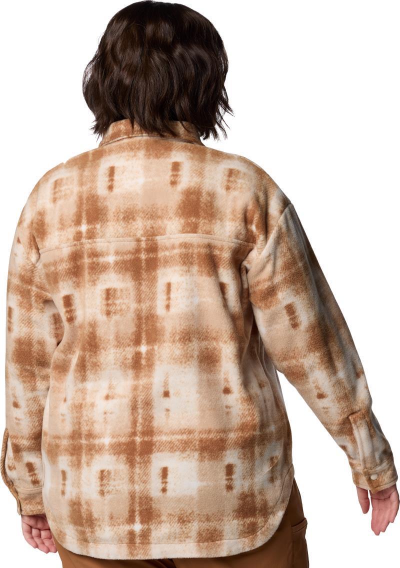 Benton Springs Shirt Jacket II, Extended - Womens - Camel Brown Omblur 3