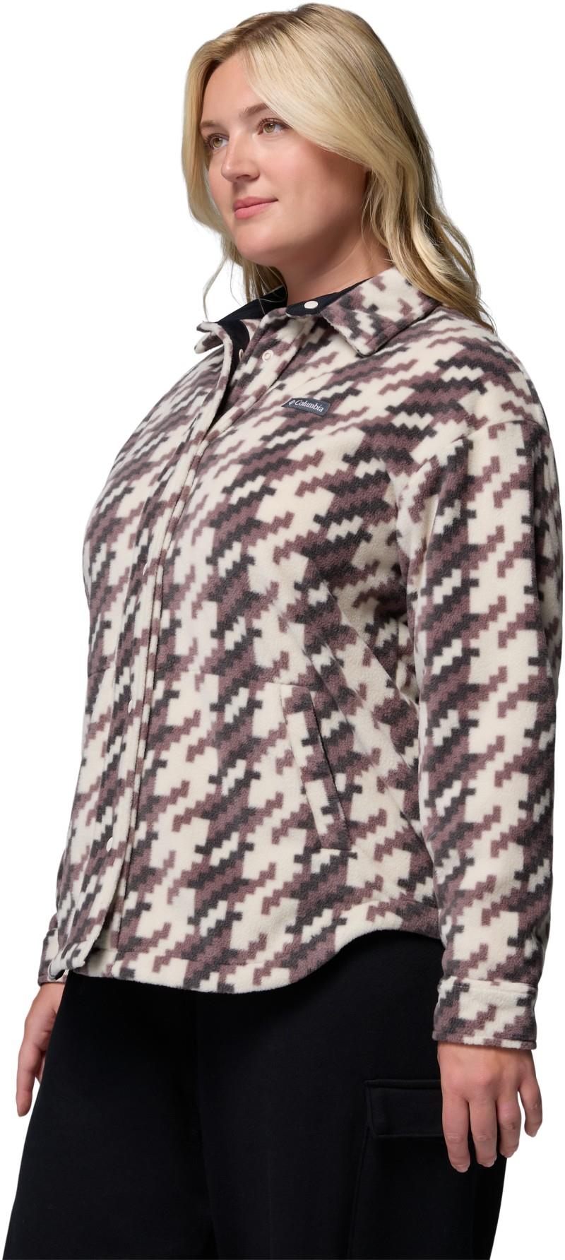 Benton Springs Shirt Jacket II, Extended - Womens - dark stone / twills 1