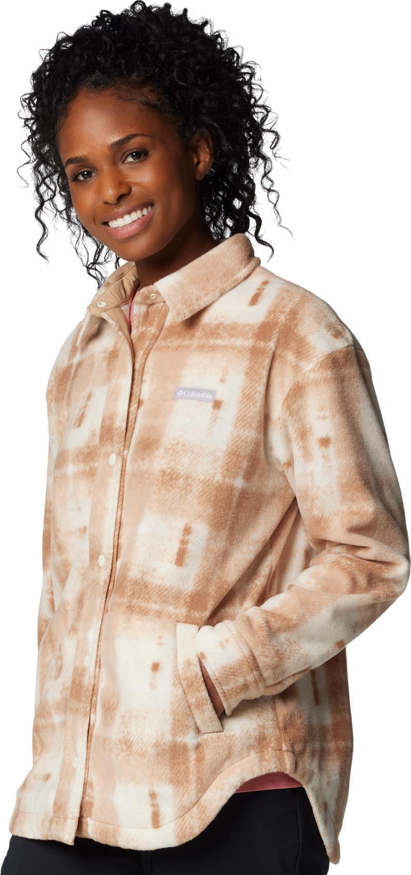 Benton Springs Shirt Jacket II - Womens - Camel Brown Omblur 2