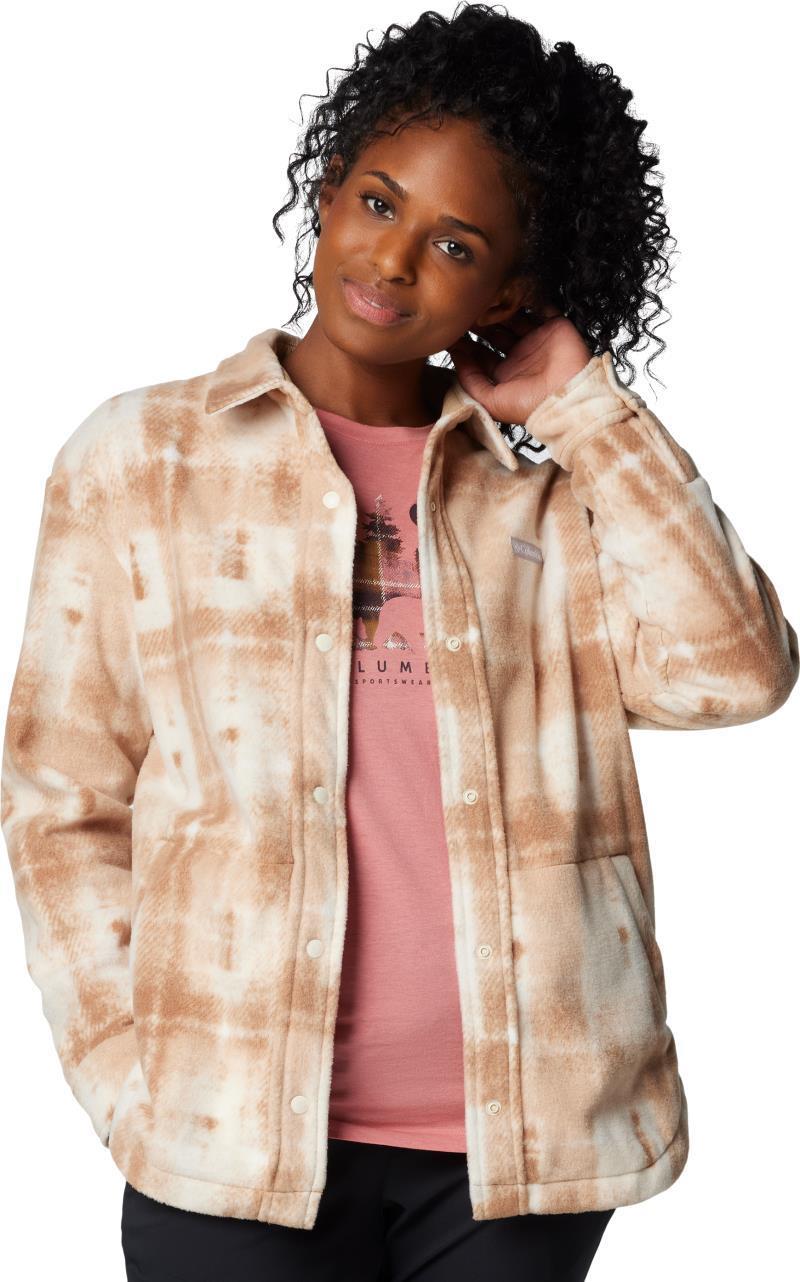 Benton Springs Shirt Jacket II - Womens - Camel Brown Omblur 3