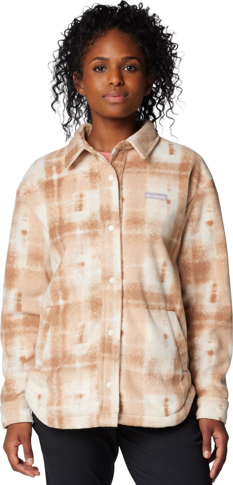 Benton Springs Shirt Jacket II - Womens - Camel Brown Omblur 1