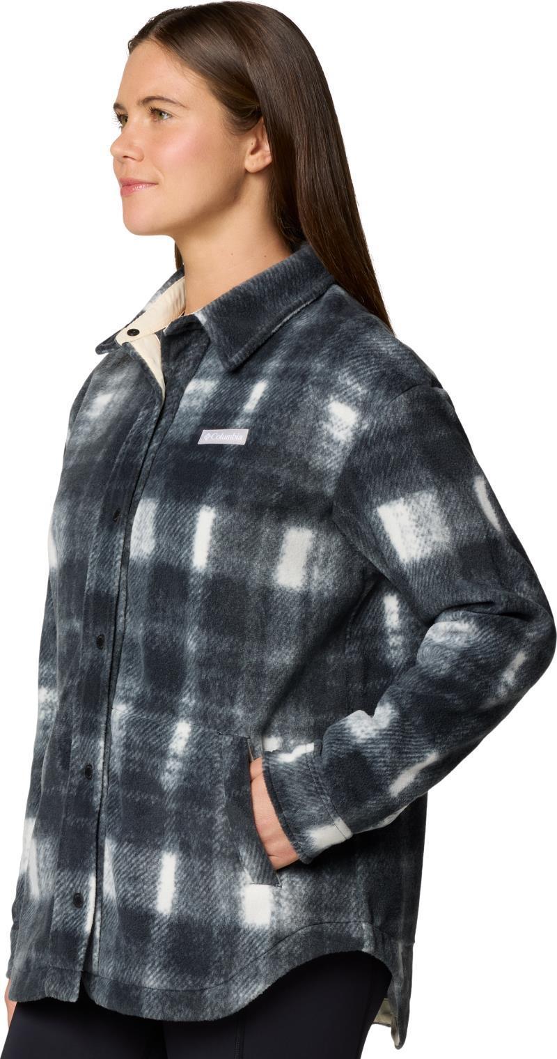 Benton Springs Shirt Jacket II - Womens - Chalk Omblur Tonal 2