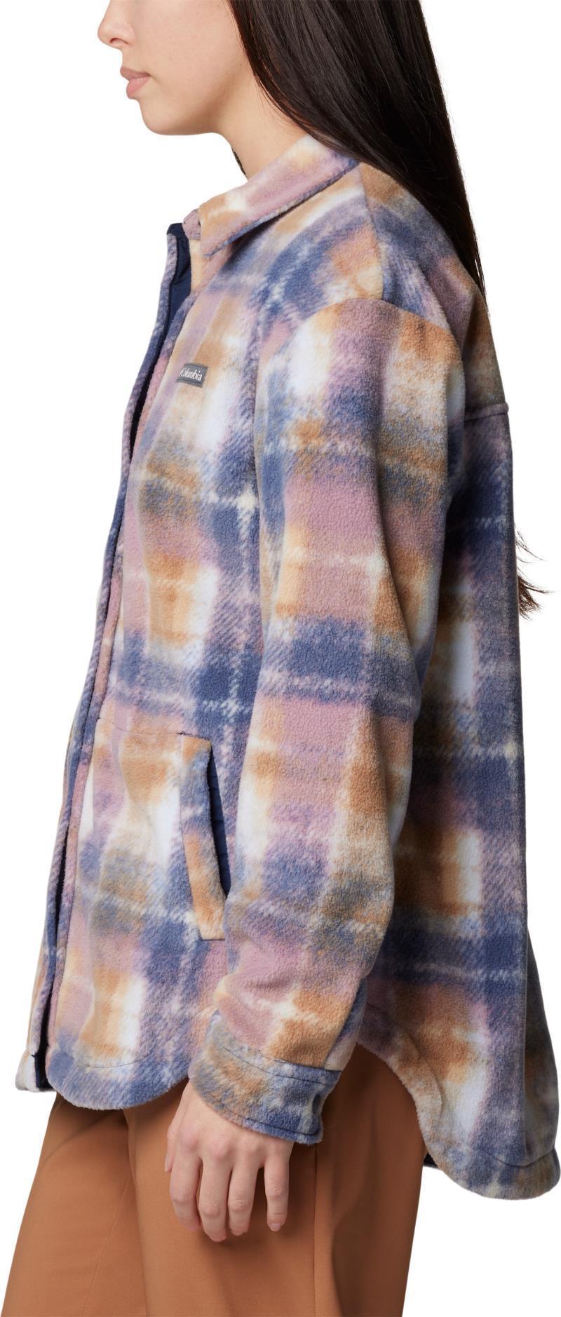 Benton Springs Shirt Jacket II - Womens - Nocturnal Omblur 4