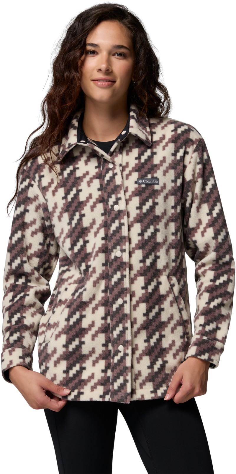 Benton Springs Shirt Jacket II - Womens - dark stone / twills 1