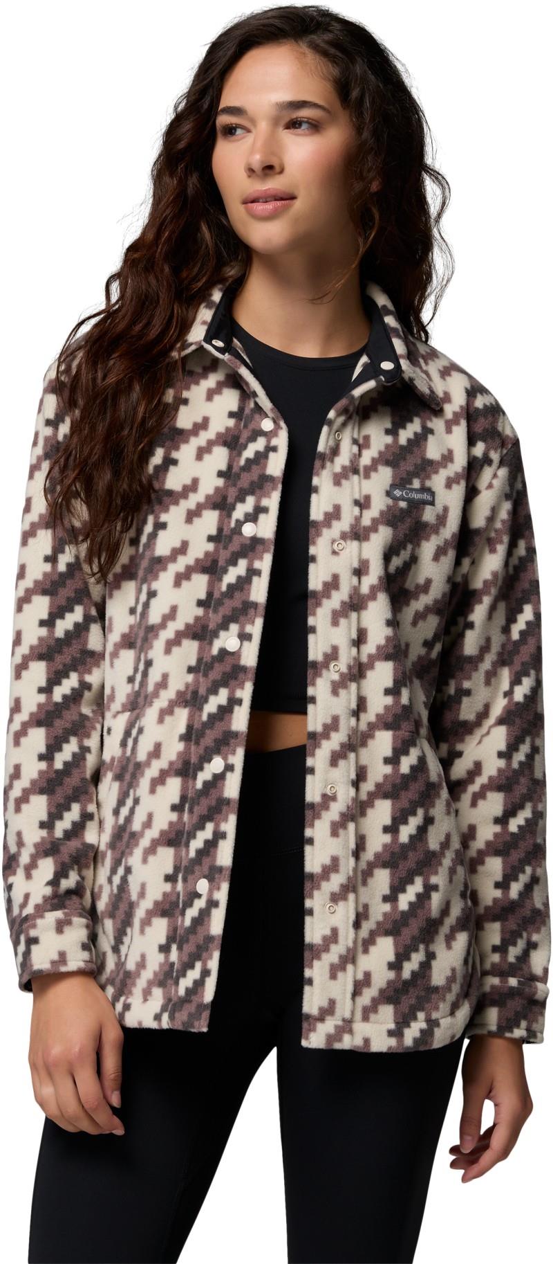 Benton Springs Shirt Jacket II - Womens - dark stone / twills 1