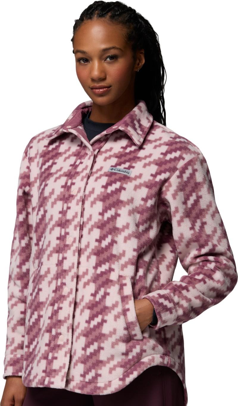 Benton Springs Shirt Jacket II - Womens - mineral pink / twills 1