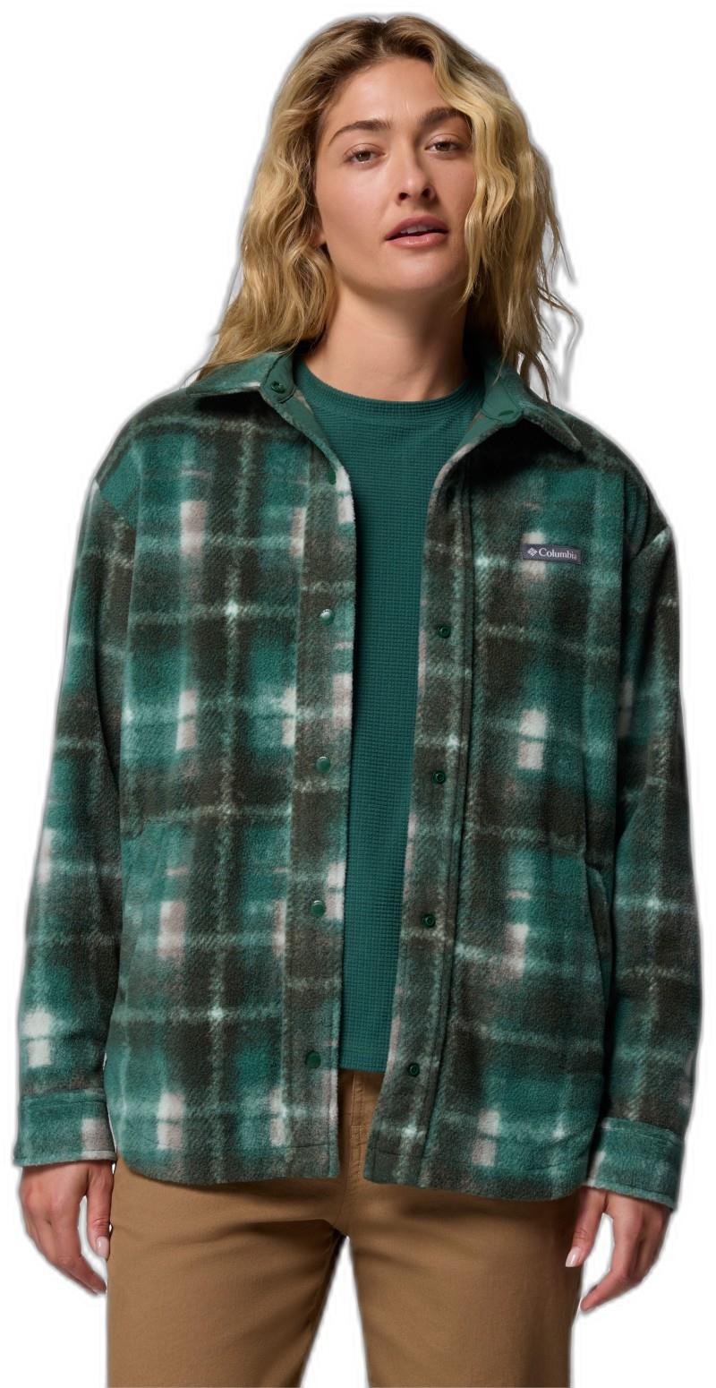 Benton Springs Shirt Jacket II - Womens - rain forest omblur 1