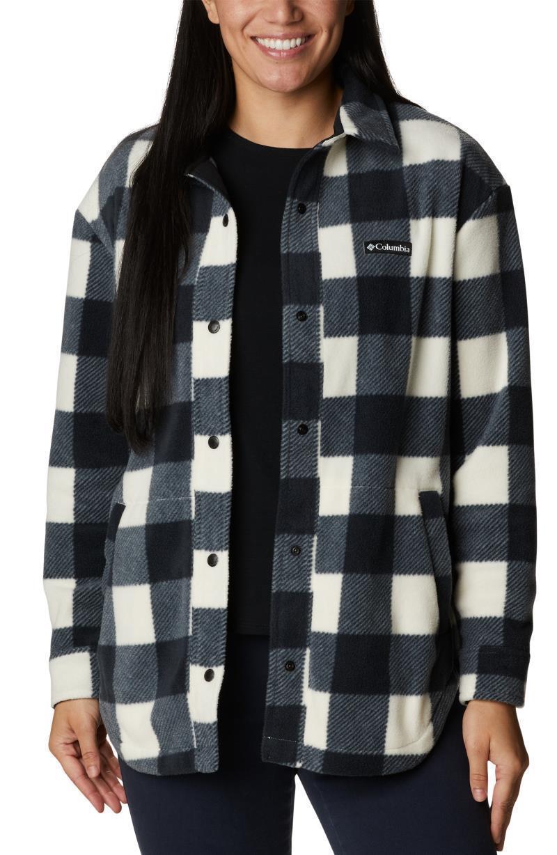Benton Springs Shirt Jacket - Womens - Chalk Check Print 5