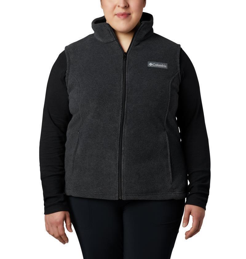 Benton Springs Vest, Extended - Womens - Charcoal Heather 1