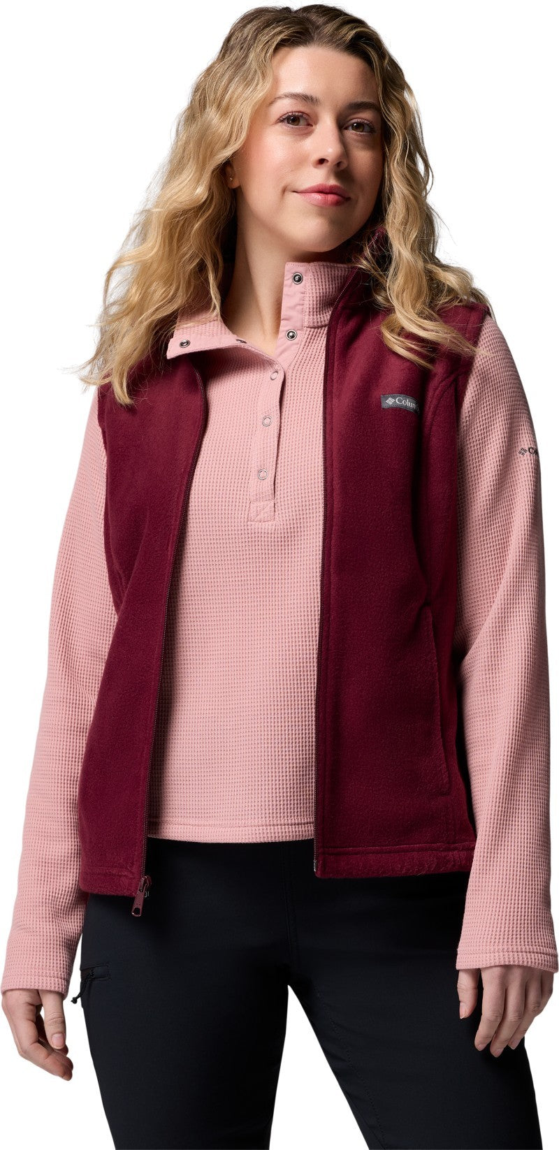 Benton Springs Vest - Womens - rich wine 1