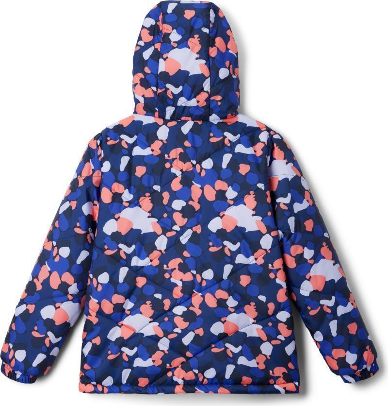 Big Fir II Reversible Jacket - Youth Girls - Collegiate Navy Winterbloom 2