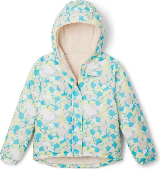 Big Fir II Reversible Jacket - Youth Girls - Geyser Winterbloom 1