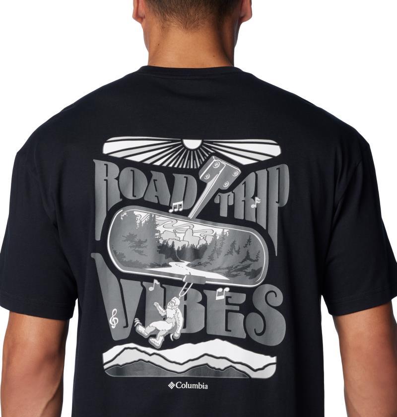 Black Butte Graphic Tee - Mens - Black / Road Trip Vibes 2