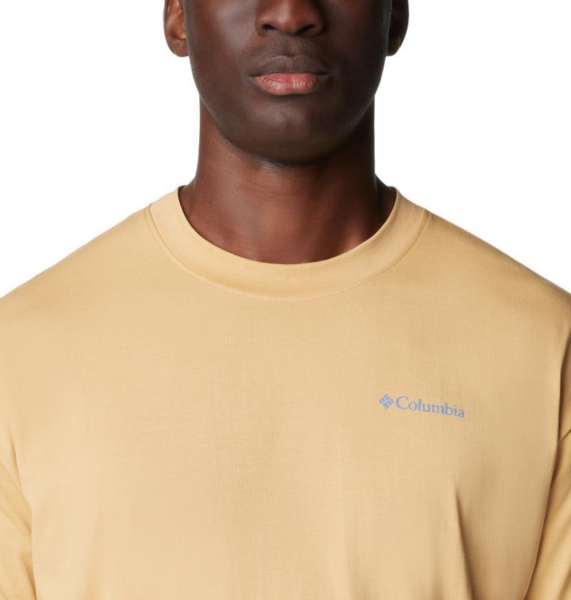 Black Butte Graphic Tee - Mens - Light Camel / Road Trip Vibes 5