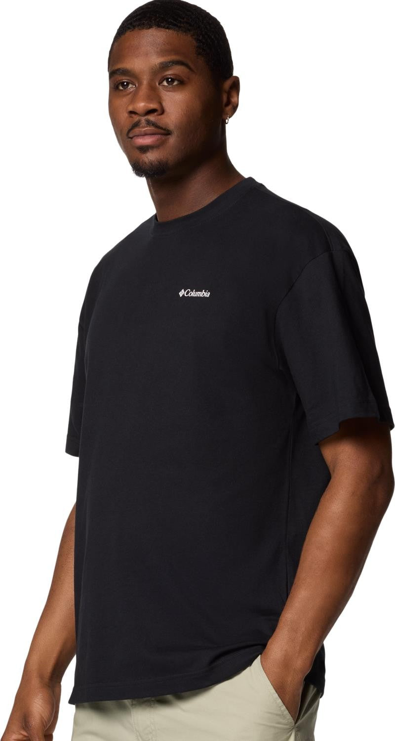 Black Butte Graphic Tee - Mens - black / linear view 1