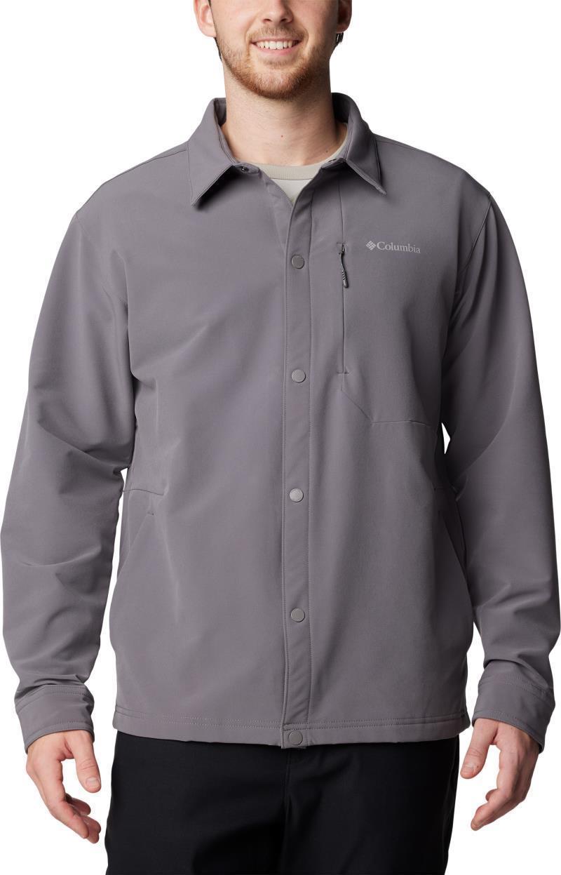 Black Mesa Shirt Jacket - Mens - City Grey 1