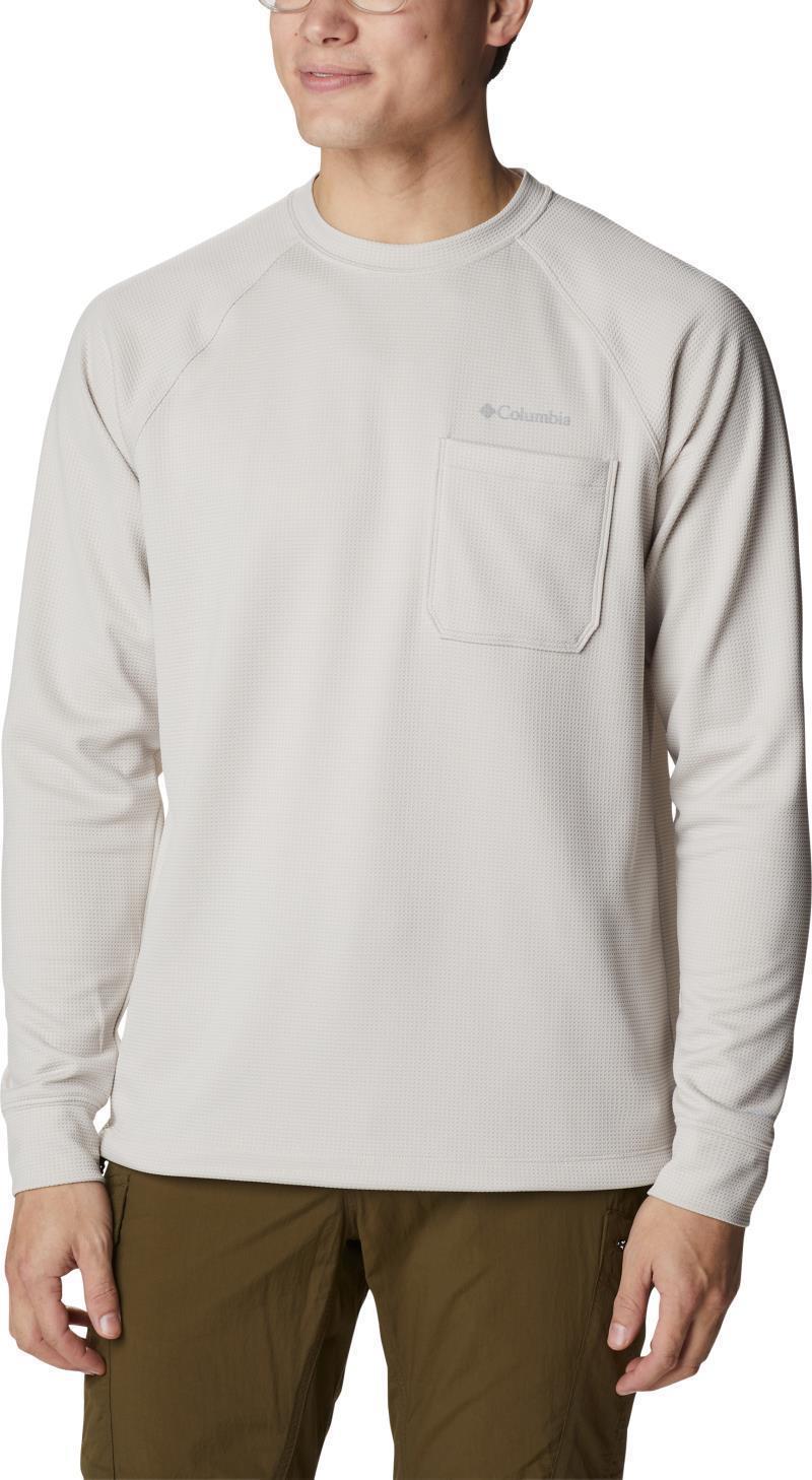 Black Mesa Waffle Knit Crew - Mens - Dark Stone 1