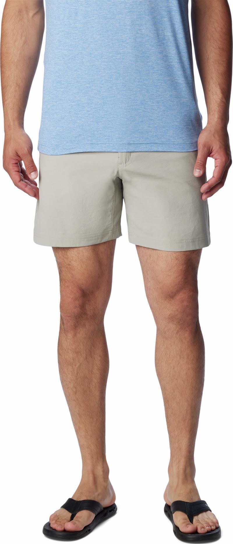 Black Mesa Woven Shorts, 7" Inseam - Mens - flint grey 1