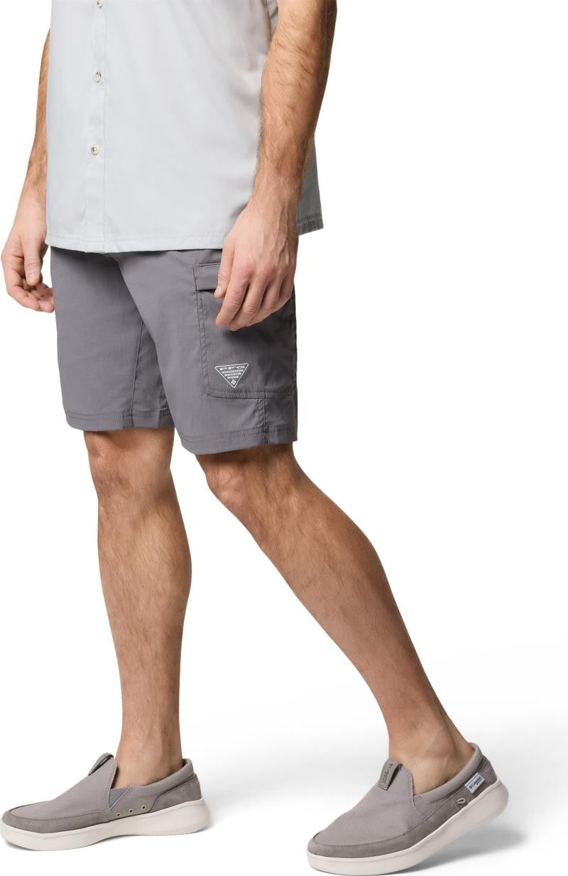 Blood And Guts II Stretch Shorts, 8" Inseam - Mens - city grey 1