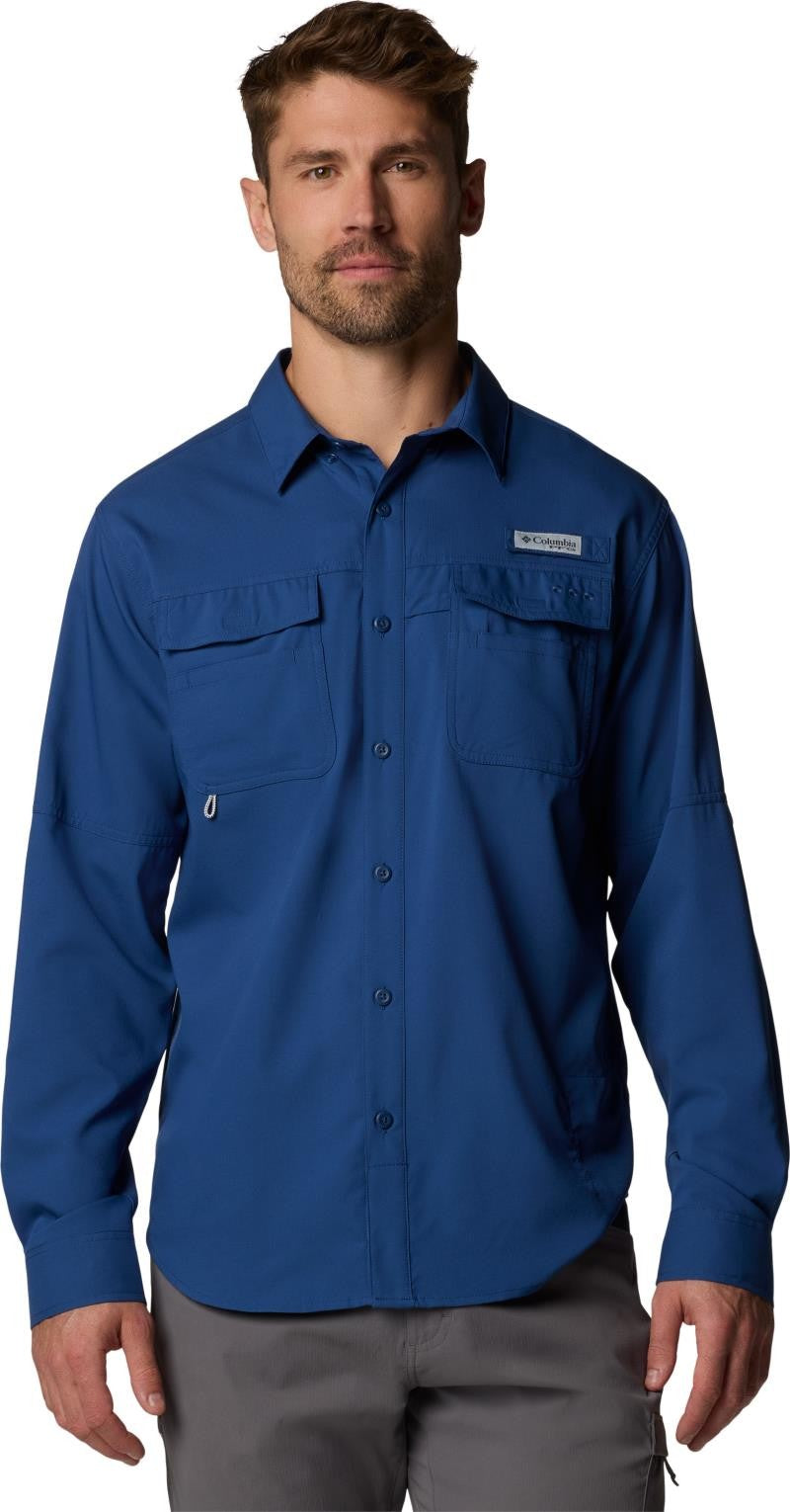 Blood And Guts V LS Shirt - Mens - carbon 1