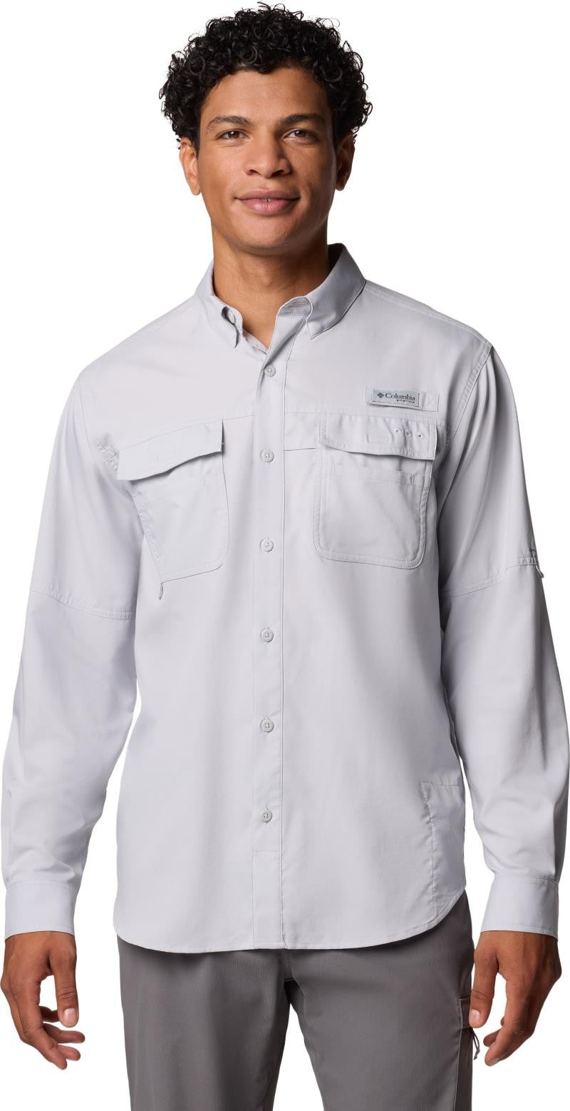 Blood And Guts V LS Shirt - Mens - cool grey 1