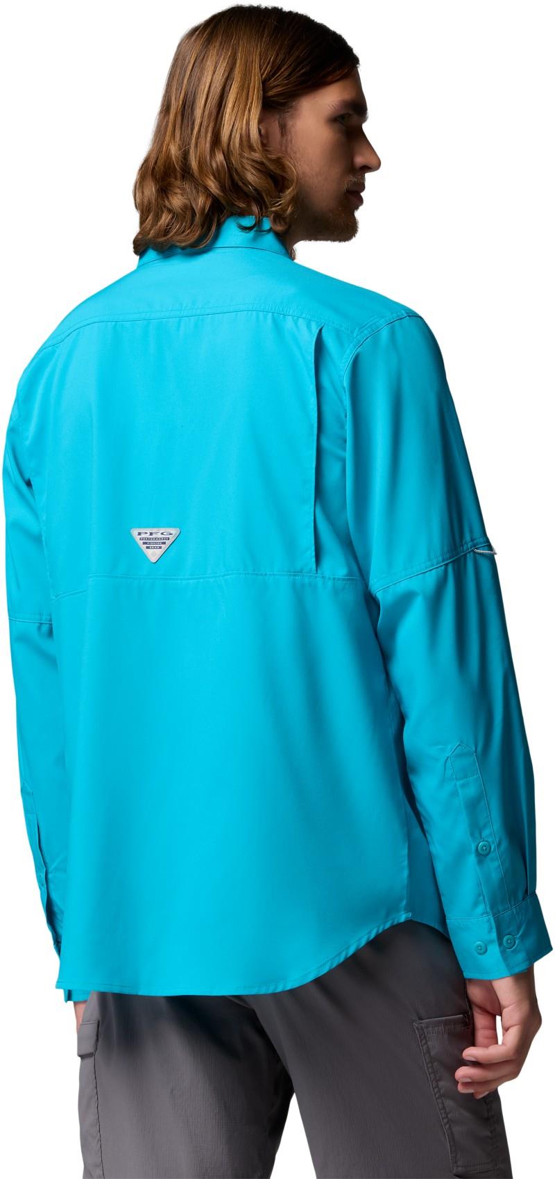 Blood And Guts V LS Shirt - Mens - ocean teal 1