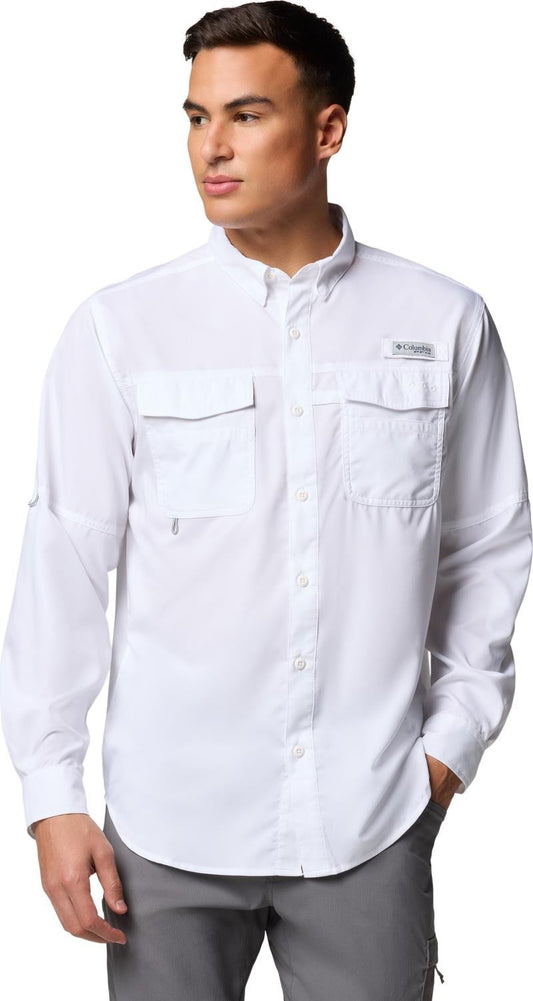 Blood And Guts V LS Shirt - Mens - white 1