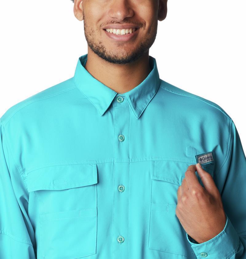 Blood and Guts IV Woven LS - Mens - Ocean Teal 6