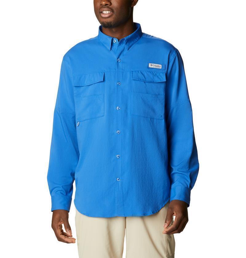 Blood and Guts IV Woven LS - Mens - Vivid Blue 1