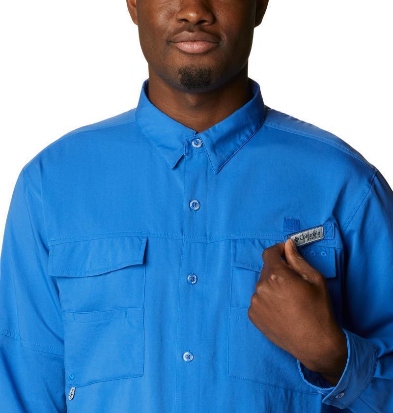 Blood and Guts IV Woven LS - Mens - Vivid Blue 5