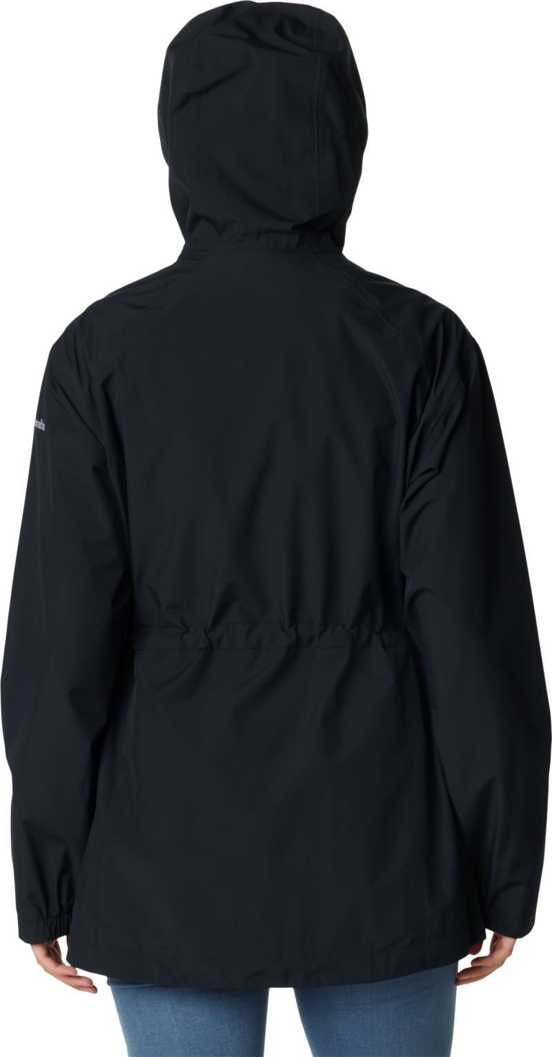 Blossom Park Rain Jacket, Extended - Womens - black 1