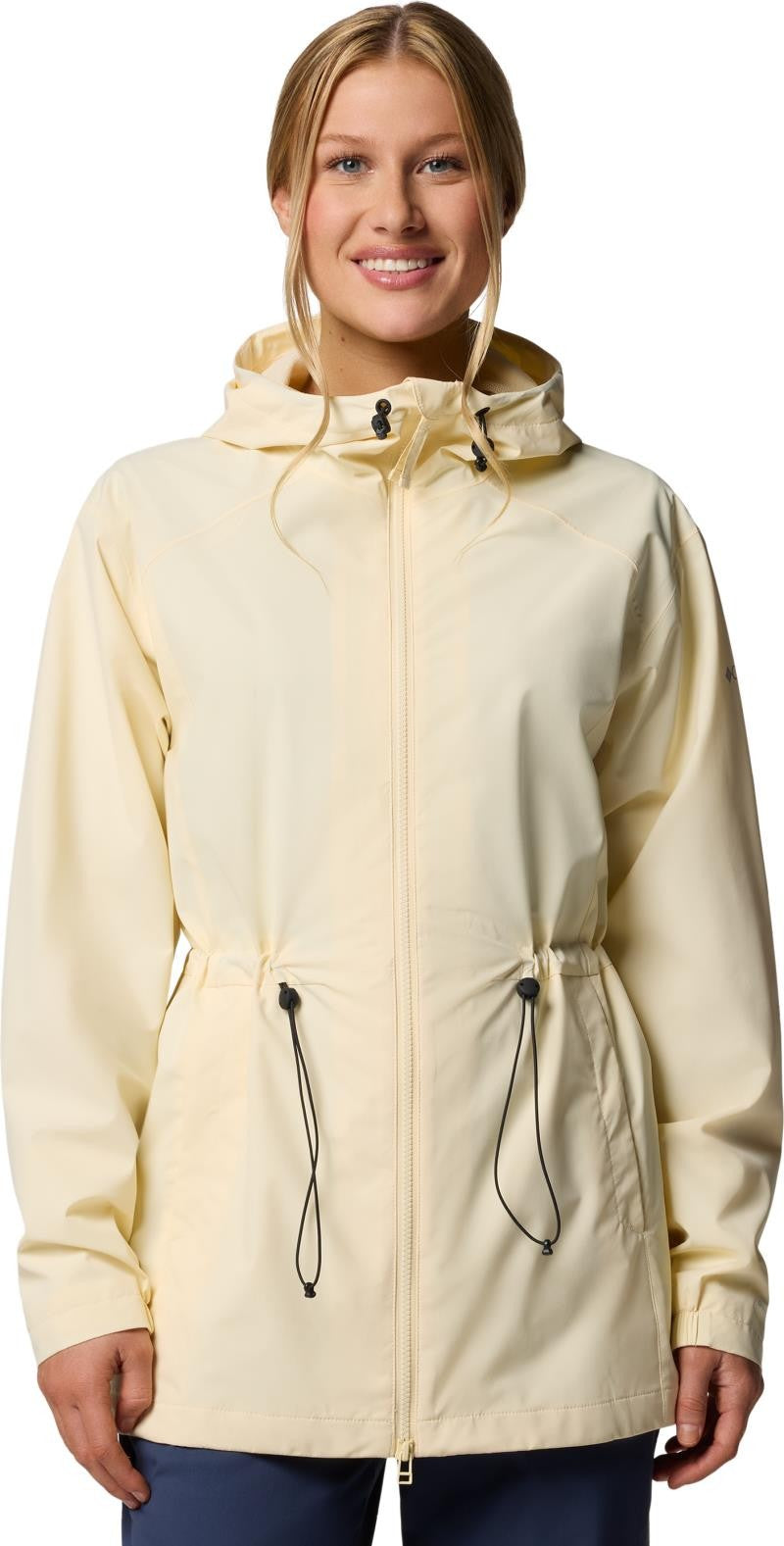 Blossom Park Rain Jacket, Extended - Womens - lemon wash 1
