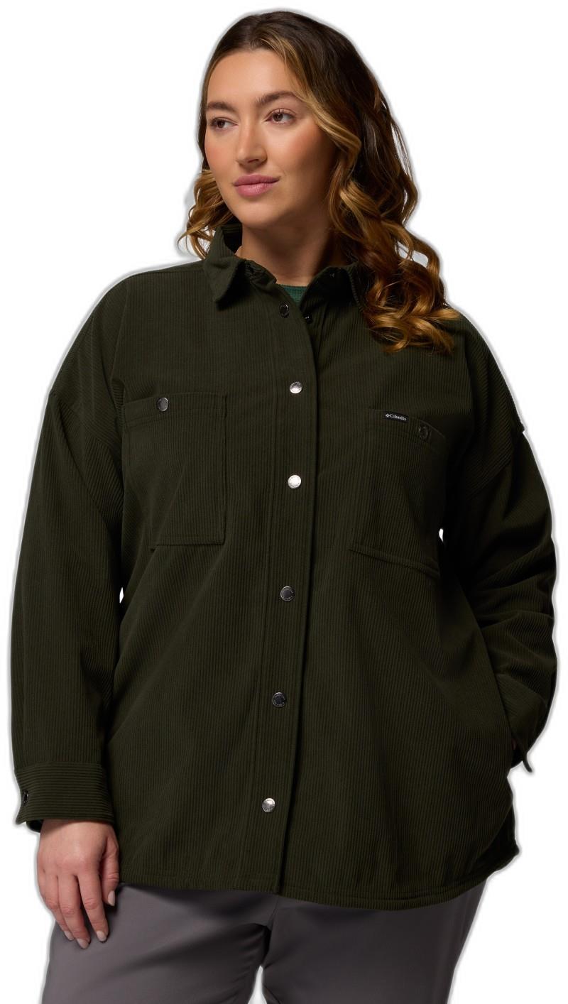 Blue Point Creek Corduroy Shirt Jacket, Extended - Womens - greenscape 1