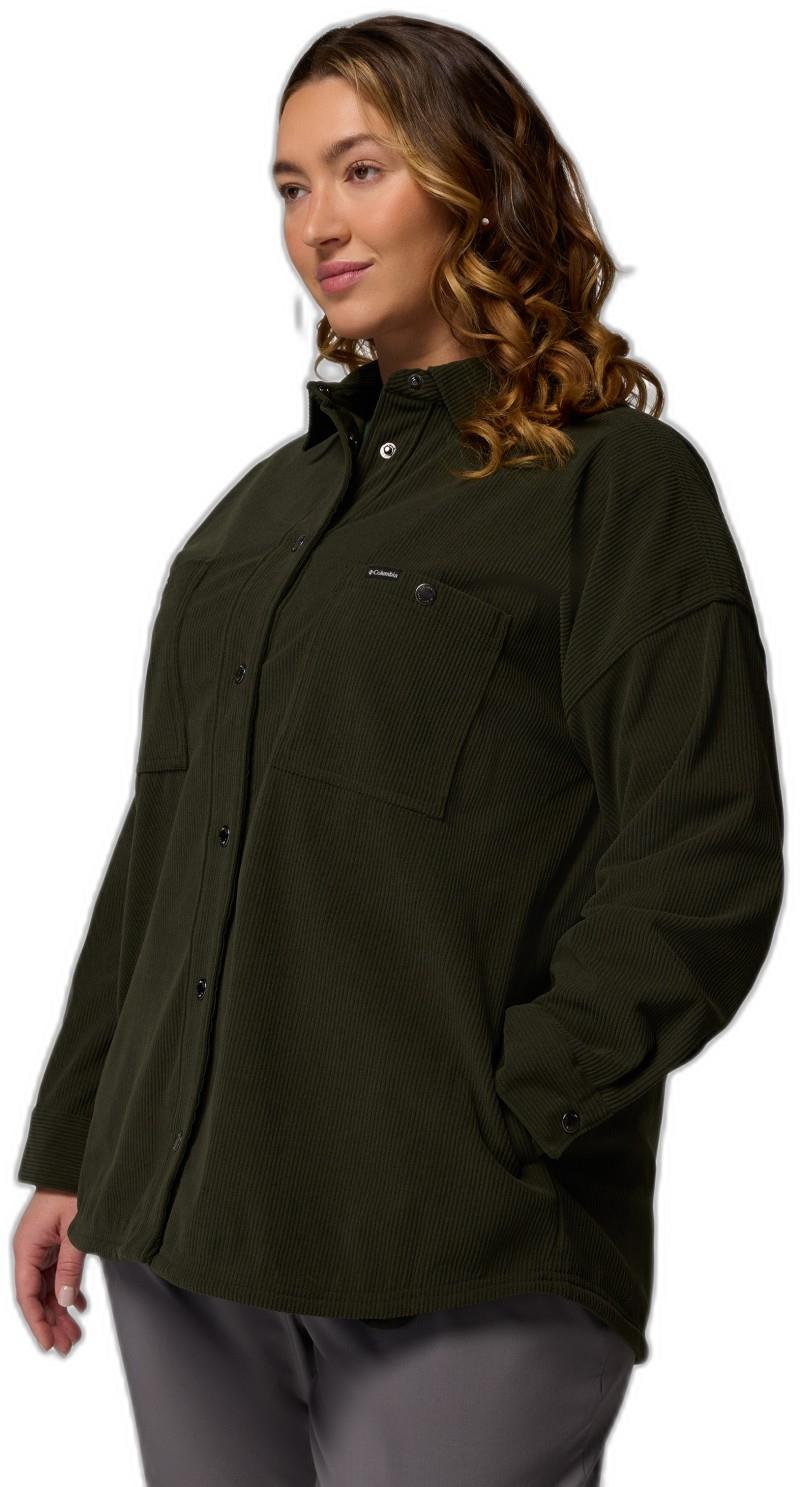 Blue Point Creek Corduroy Shirt Jacket, Extended - Womens - greenscape 1