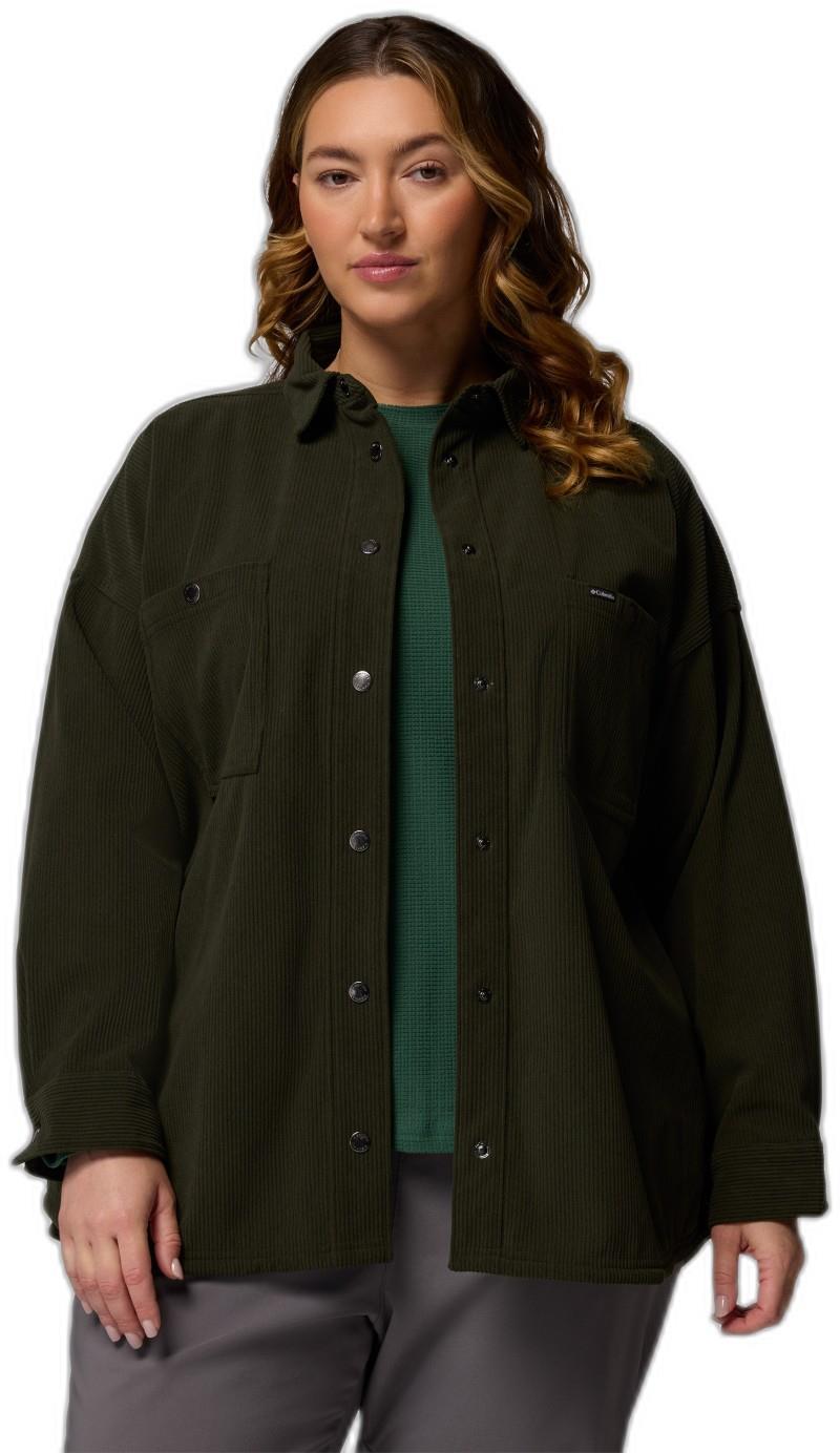 Blue Point Creek Corduroy Shirt Jacket, Extended - Womens - greenscape 1