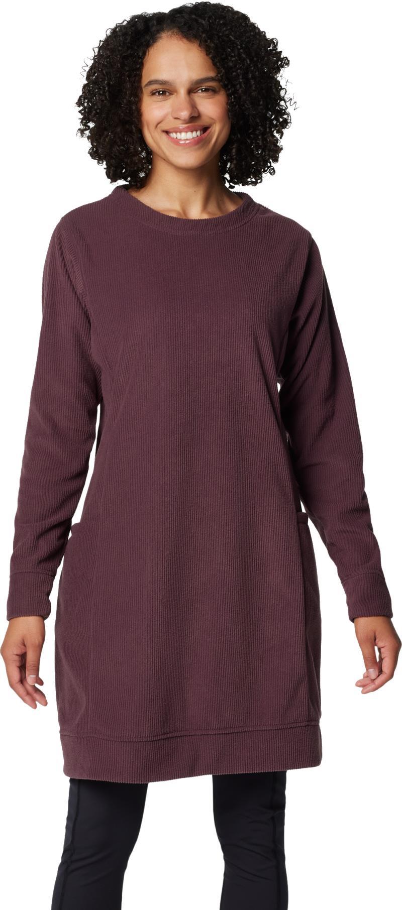 Blue Point Creek Fleece Dress, Extended - Womens - Moonvista 1