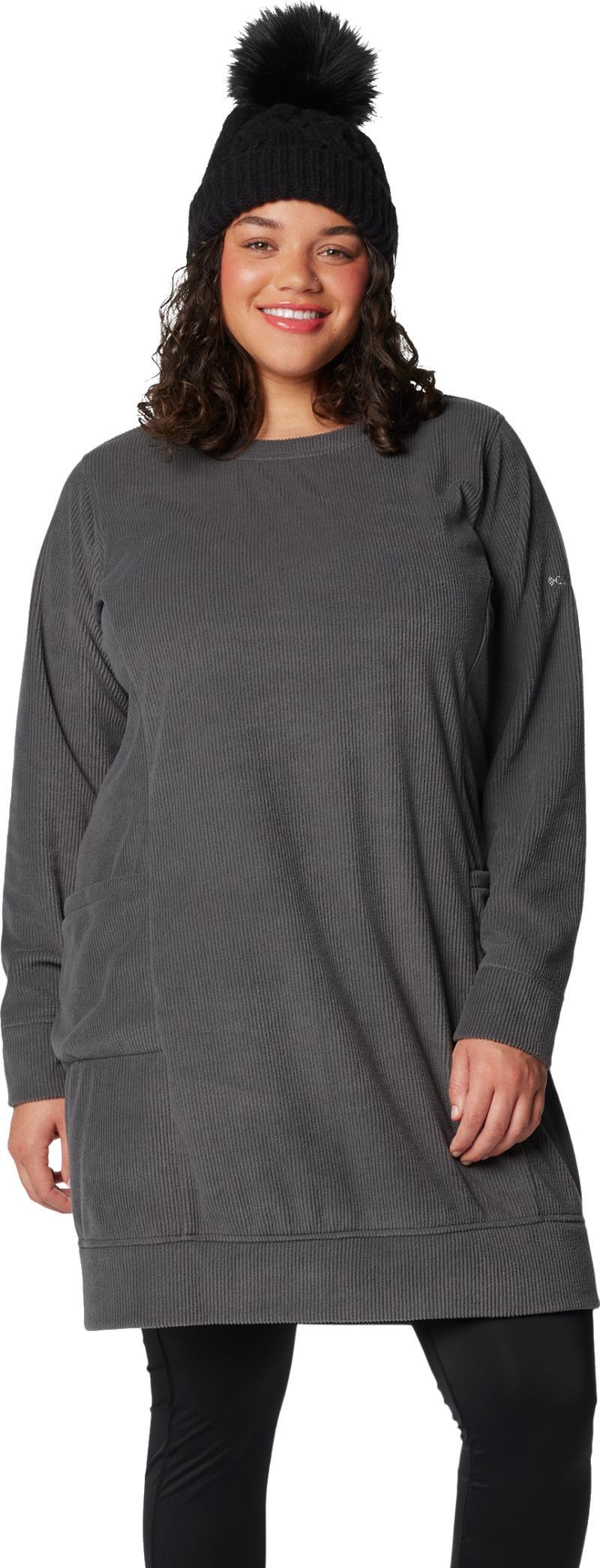 Blue Point Creek Fleece Dress, Extended - Womens - Shark 2
