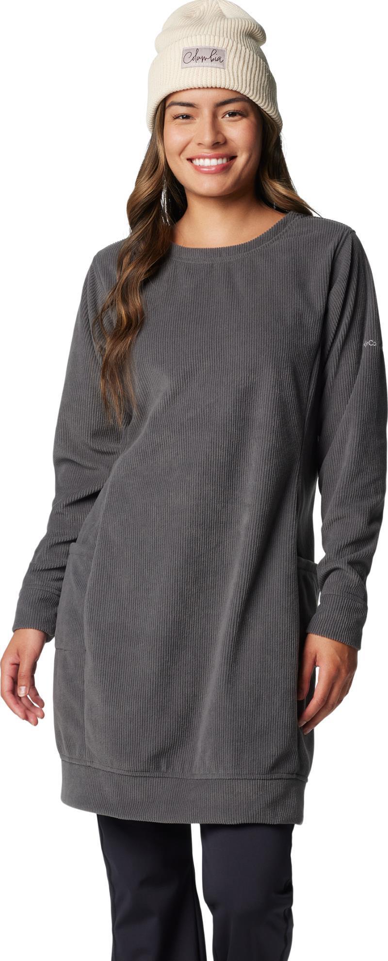 Blue Point Creek Fleece Dress - Shark 2